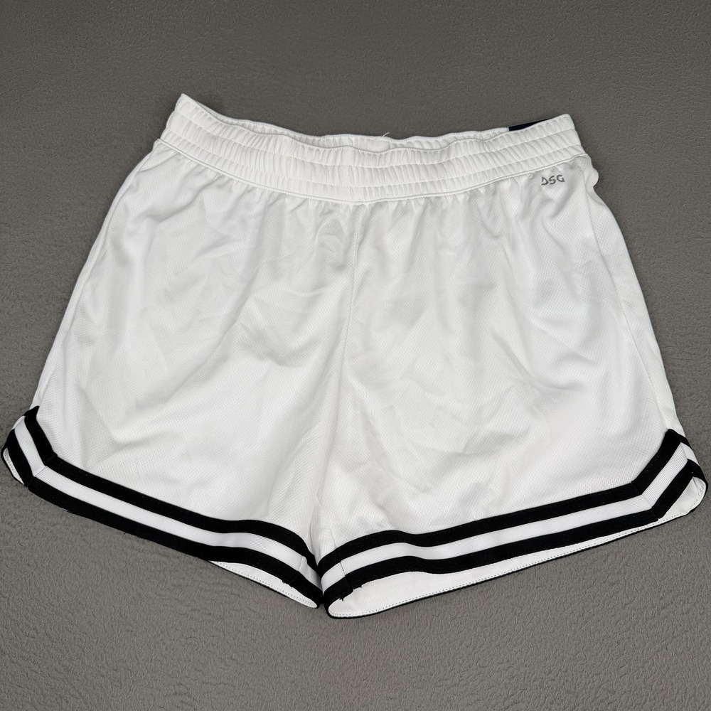 DSG Shorts Womens Small White Performance Mid-Rise 5" Inseam All Sport Workout